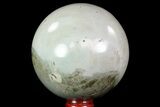 Polished Polychrome Jasper Sphere - Madagascar #70791-1